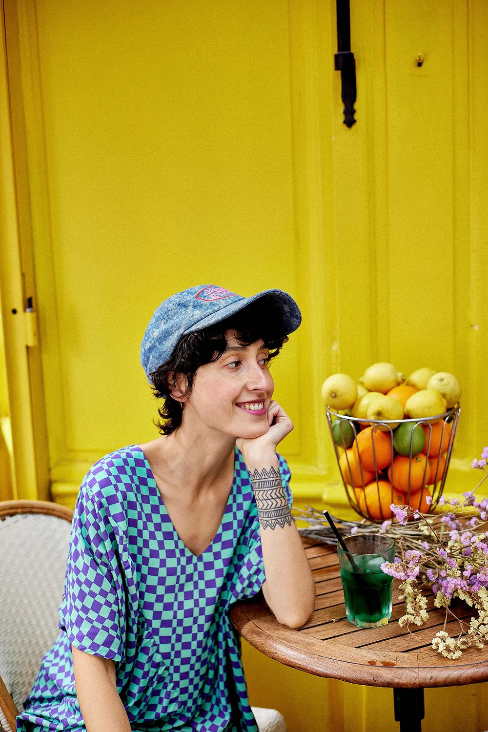 Gorra vaquera de mujer