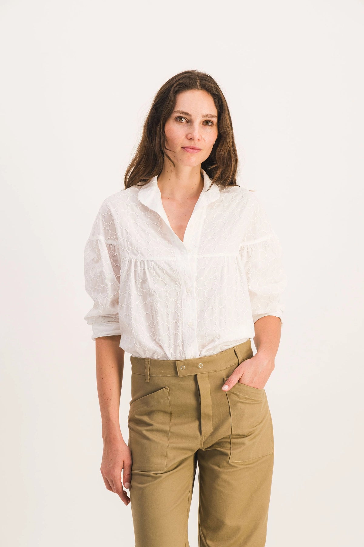 BLUSA SIMONE CON BORDADO INGLÉS