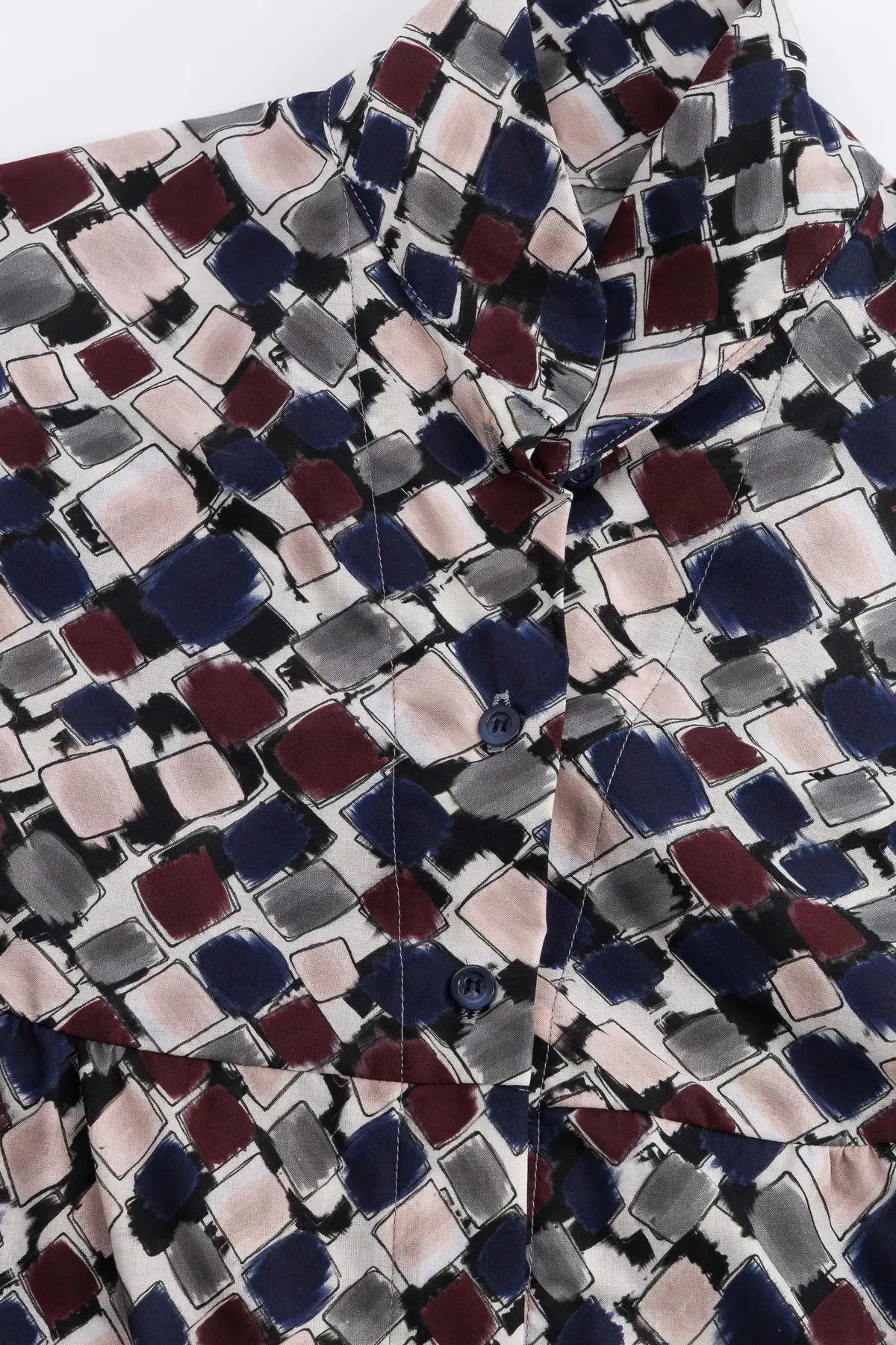 BLUSA DE BOCETOS SIMONE BORDEAUX