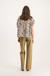 BLUSA SIMONE KAKI SKETCH