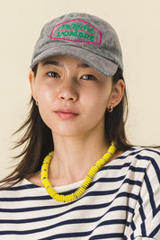 Gorra vaquera negra para mujer