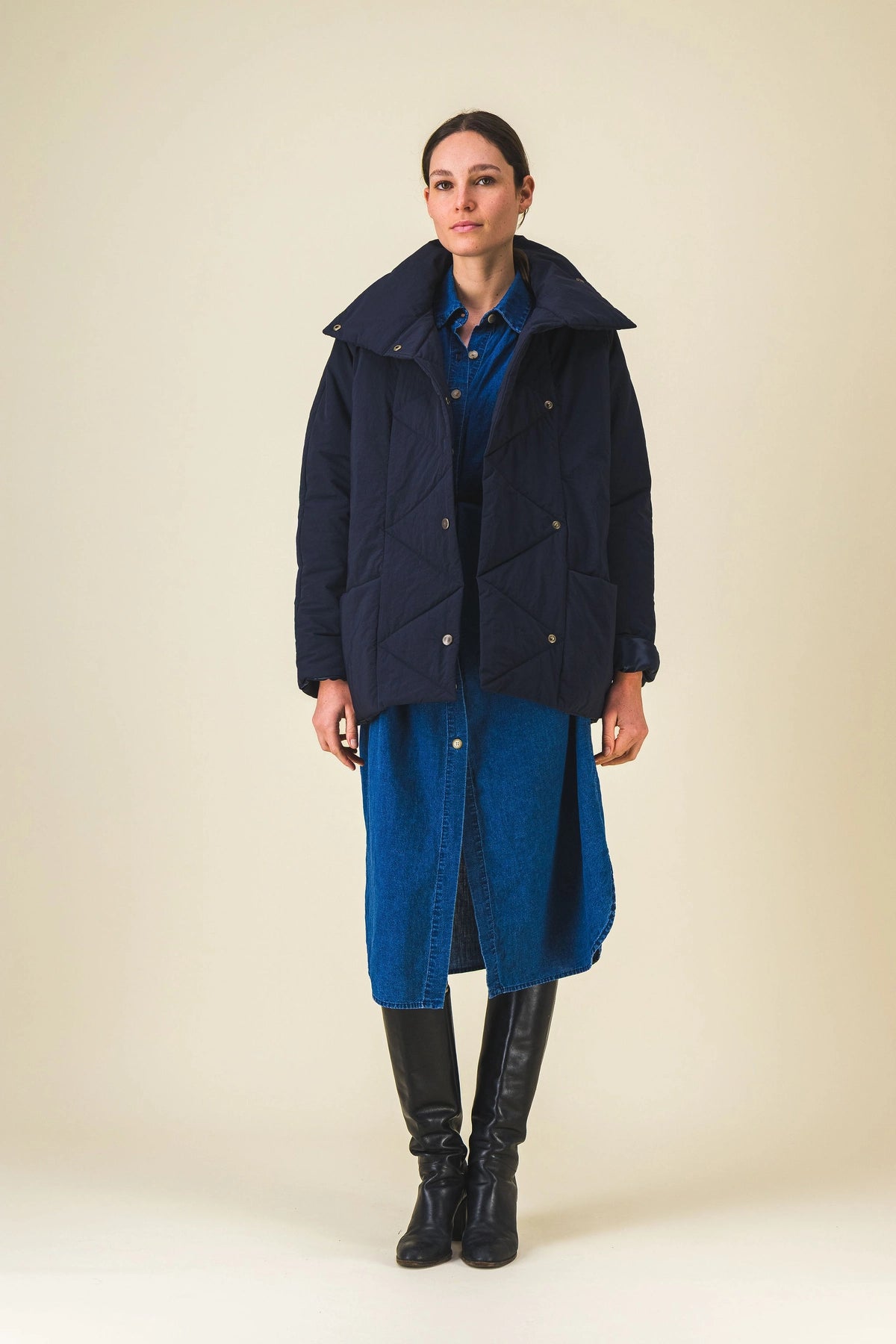 doudoune femme marine dulet