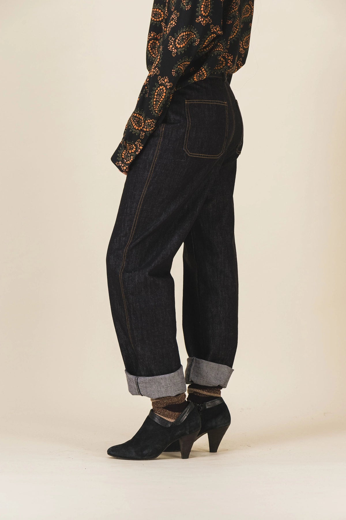 jean noir femme victor