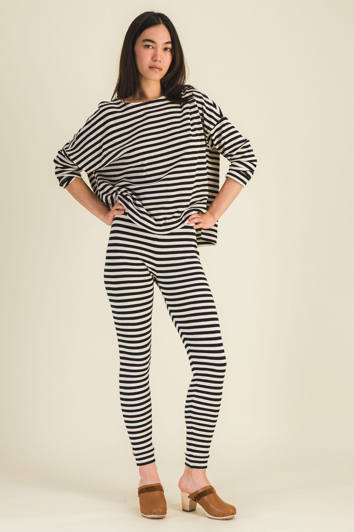 LEGGING PIMPRENELLE NEGRO Y BLANCO