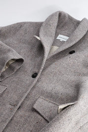 manteau femme laine gris chine milly