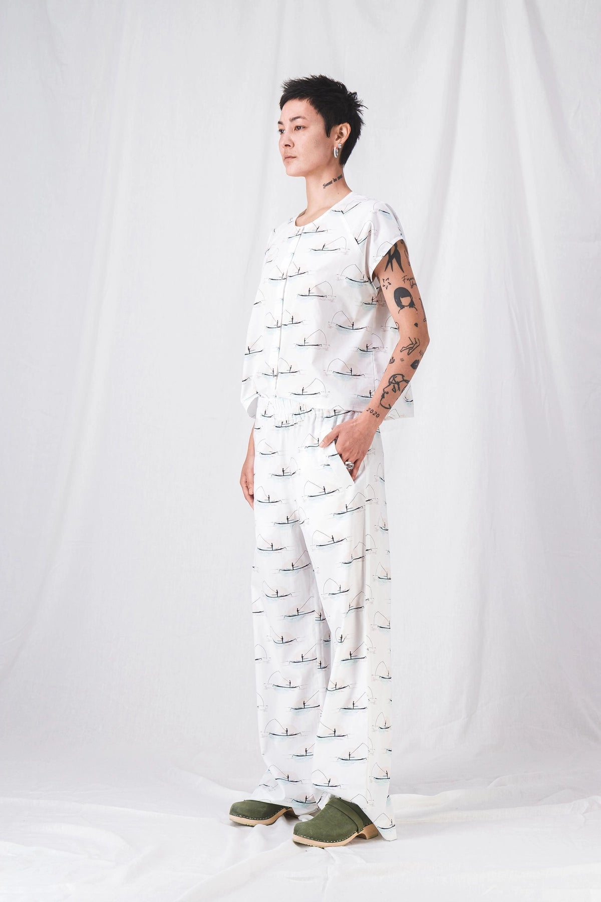 pantalones sueltos de verano para mujer zaho blanco__pe26