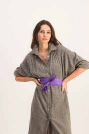 VESTIDO DE GASA MAHAUT