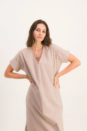 VESTIDO DE RAYAS LORETTE