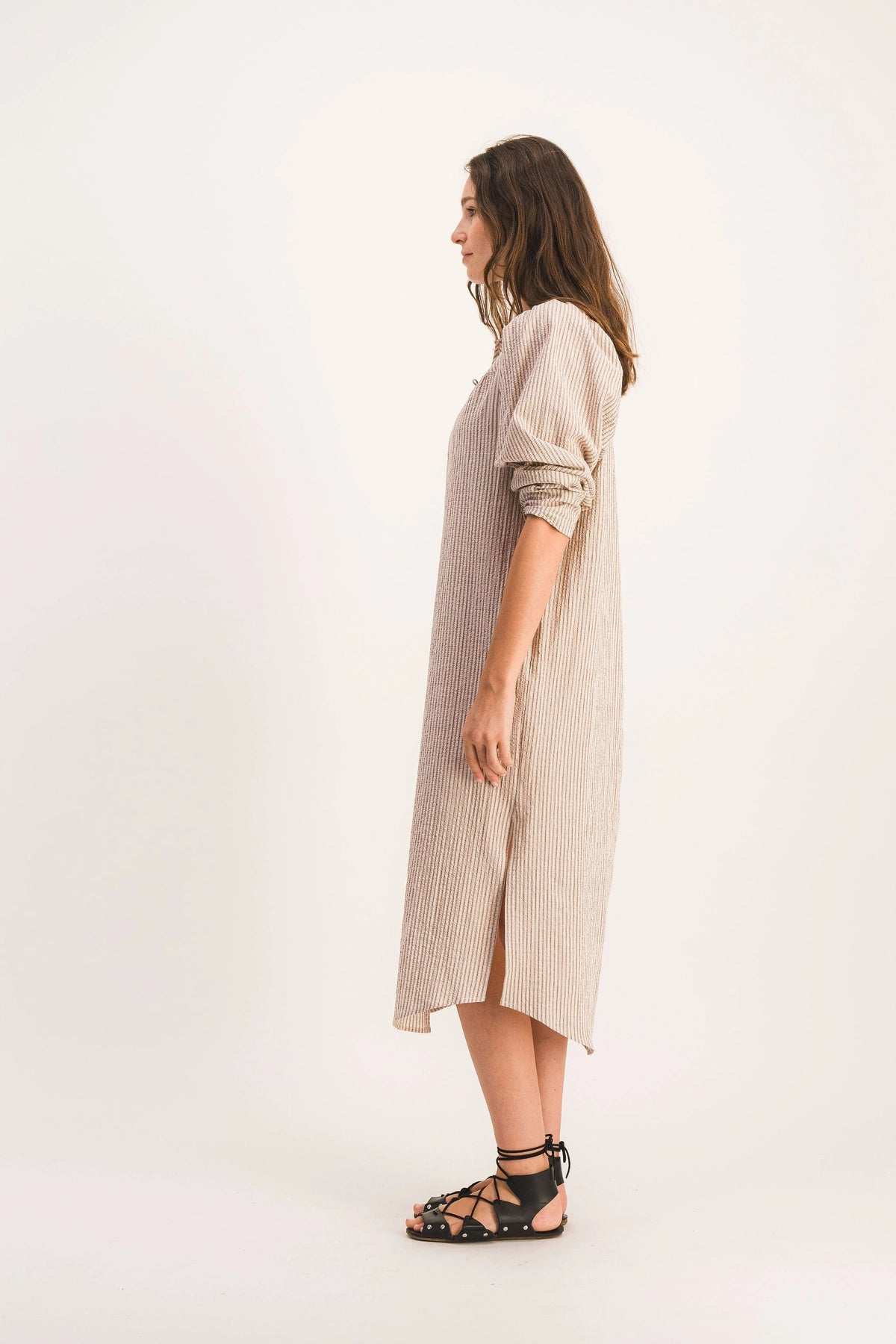 VESTIDO DE RAYAS LORETTE