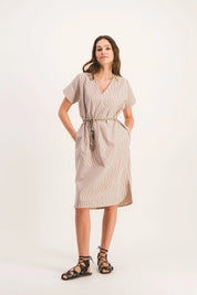 VESTIDO DE RAYAS LORETTE