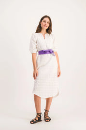 VESTIDO KIKI CON BORDADO INGLÉS