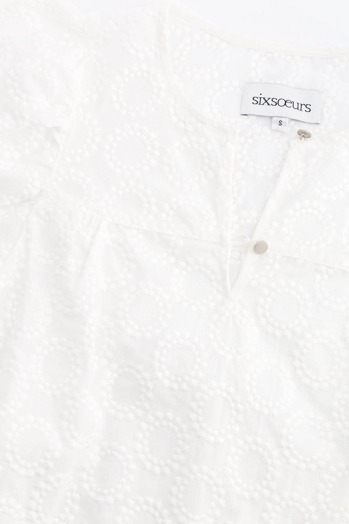 VESTIDO KIKI CON BORDADO INGLÉS