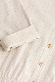 robe longue hiver ecrue ida