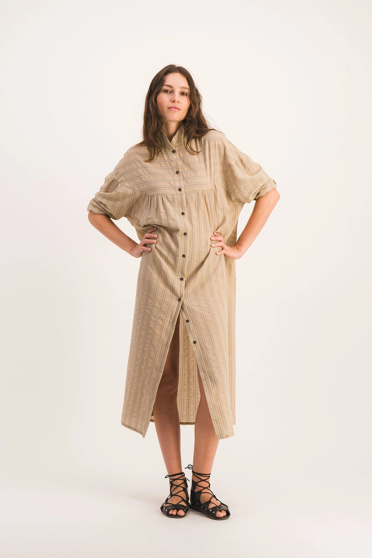 VESTIDO DE RAYAS JEMINA