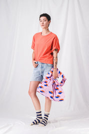 Bolso de pesca morado para mujer__pe25
