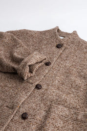 veste femme courte laine marron rita