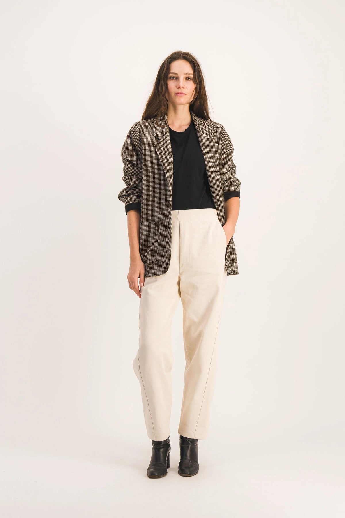 CHAQUETA DE CUADROS RADIZA