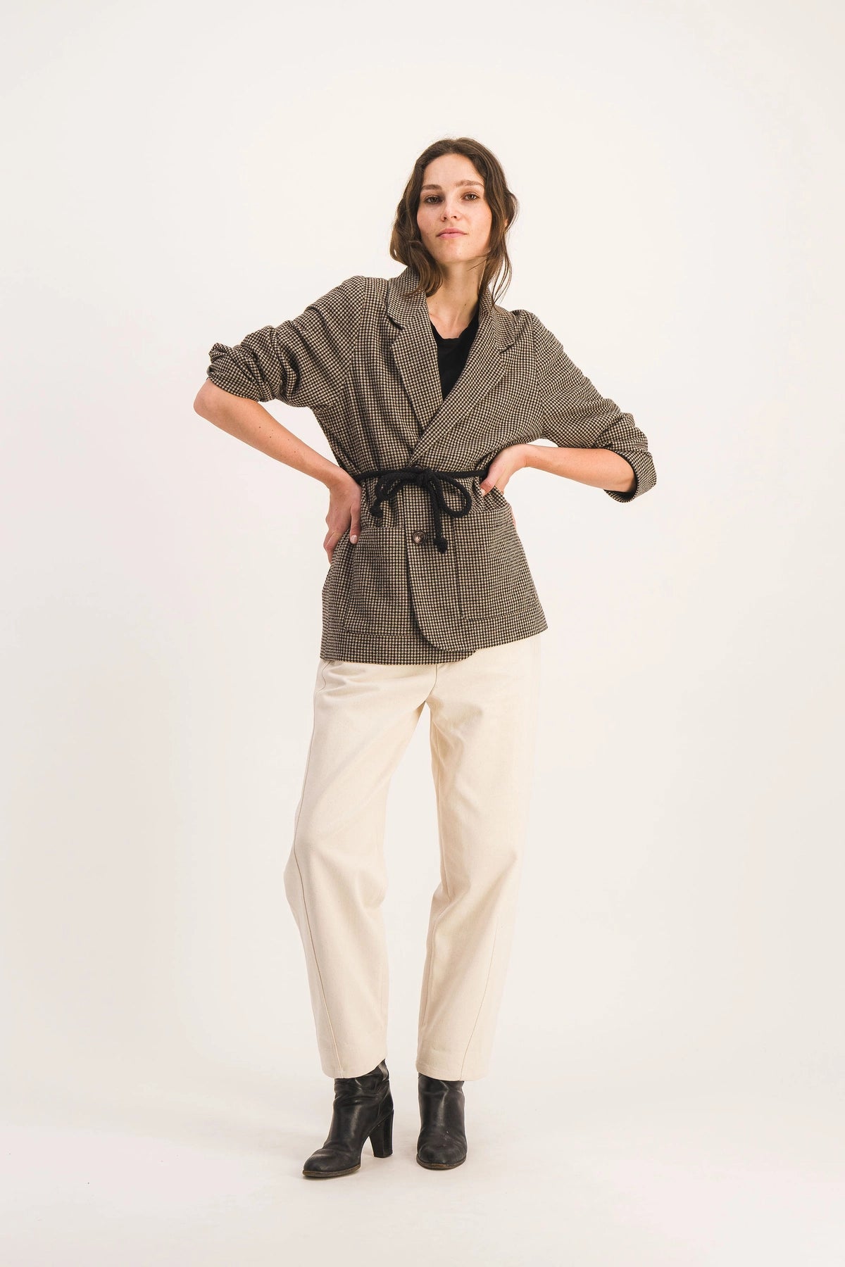 CHAQUETA DE CUADROS RADIZA