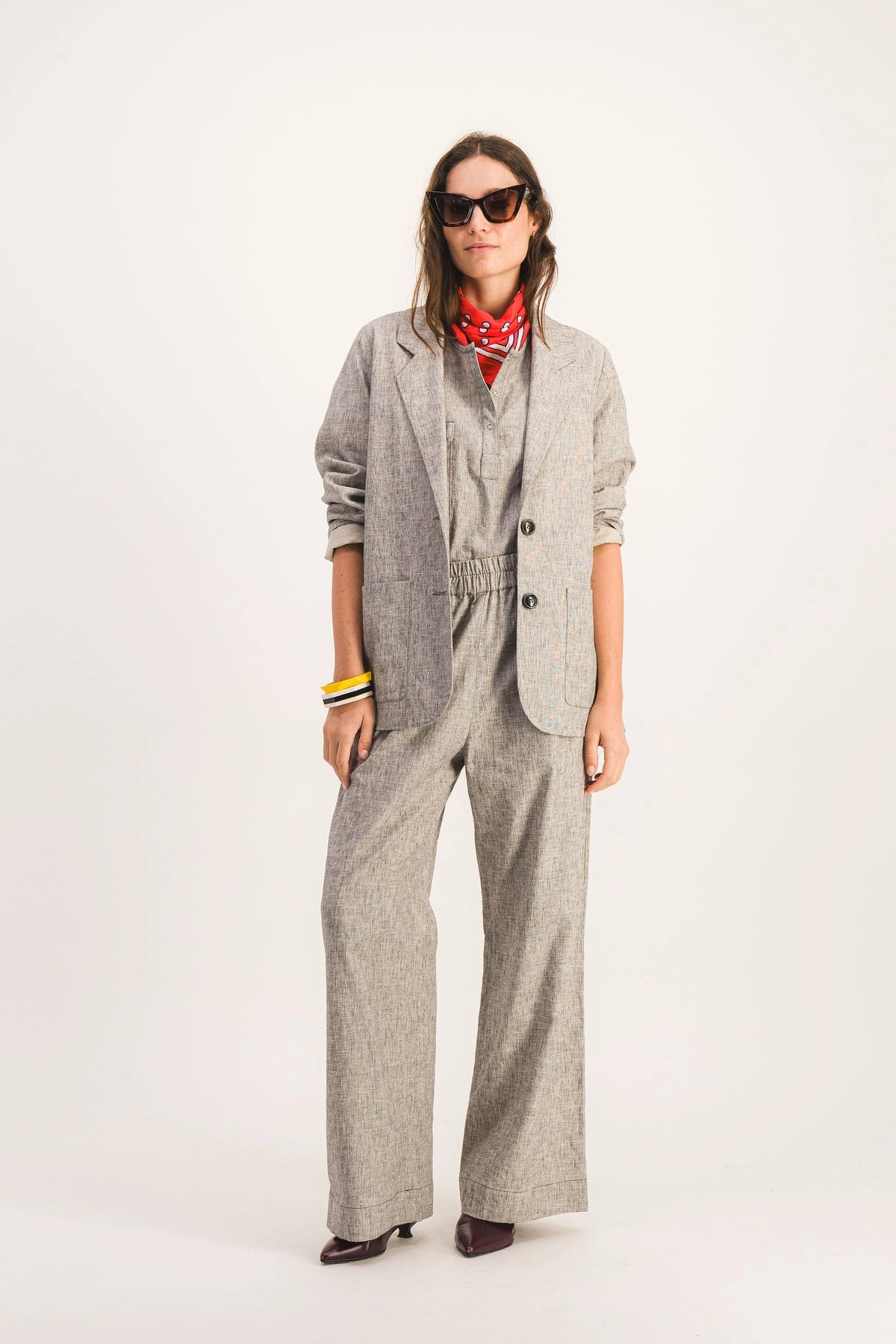 CHAQUETA DE LINO RADIZA