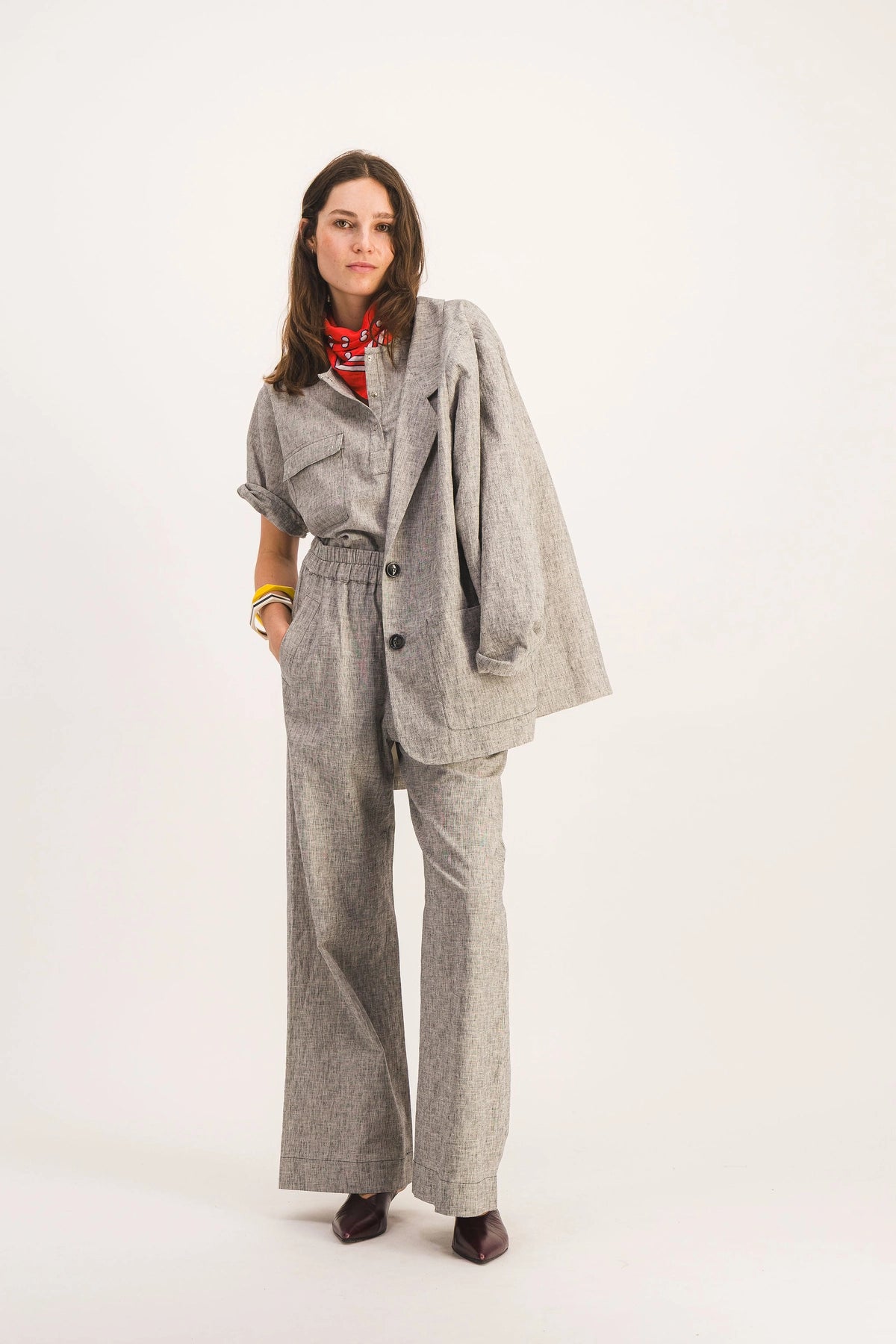 CHAQUETA DE LINO RADIZA