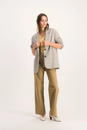 CHAQUETA DE LINO RADIZA