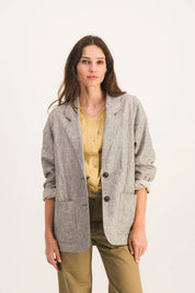 CHAQUETA DE LINO RADIZA