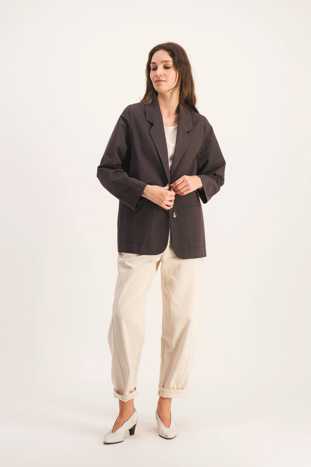 CHAQUETA RADIZA MARRÓN