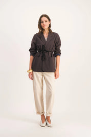 CHAQUETA RADIZA MARRÓN