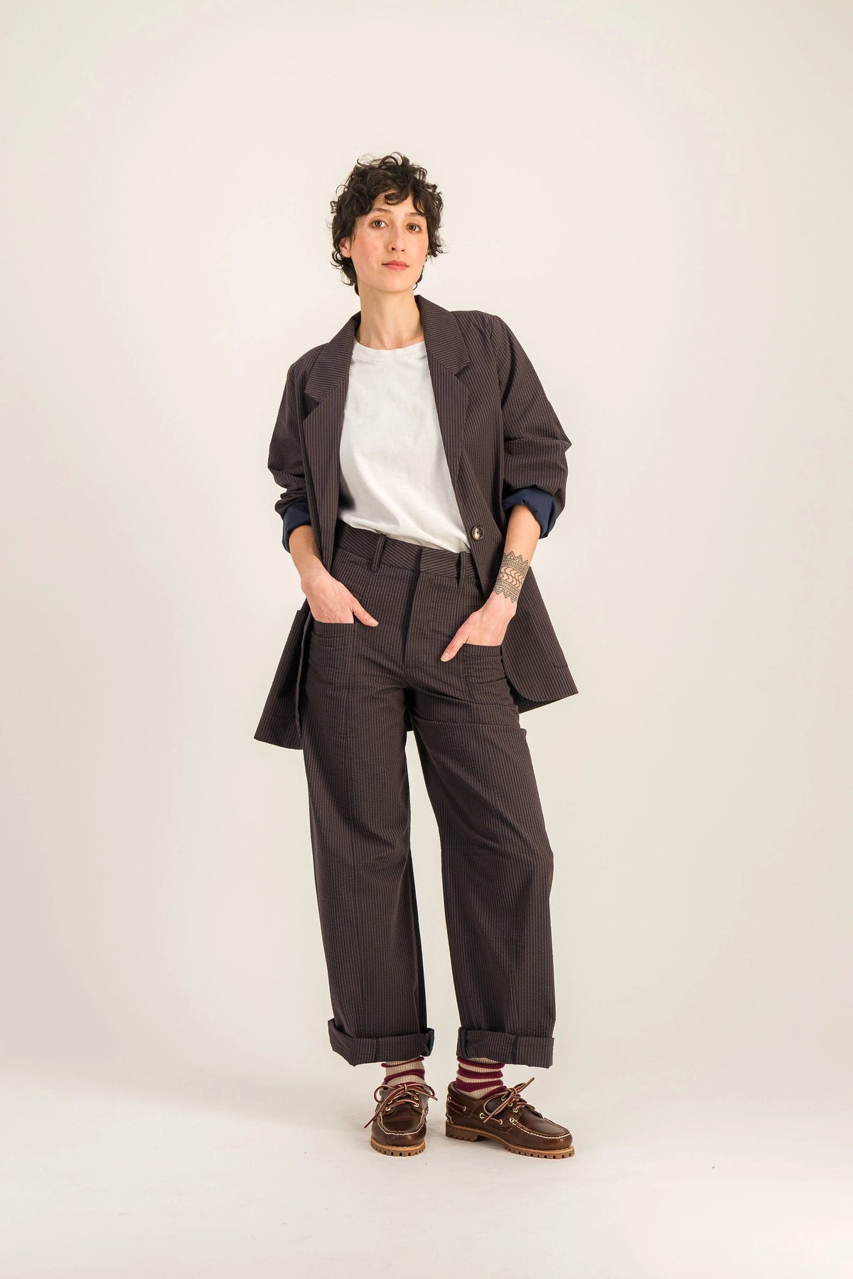 CHAQUETA RADIZA MARRÓN