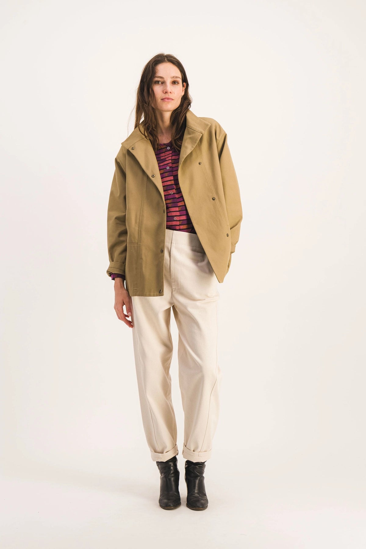 CHAQUETA DIMITRA KAKI