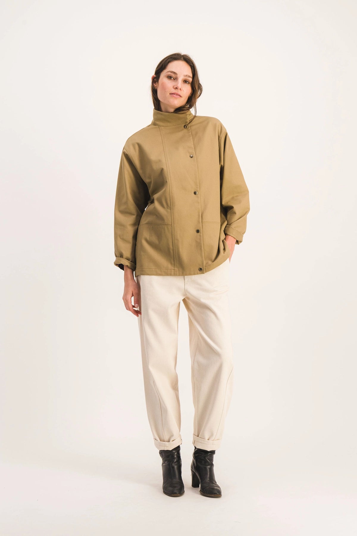 CHAQUETA DIMITRA KAKI