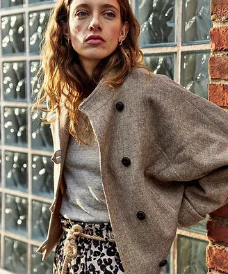 Chaqueta de lana Clémie - Agotada