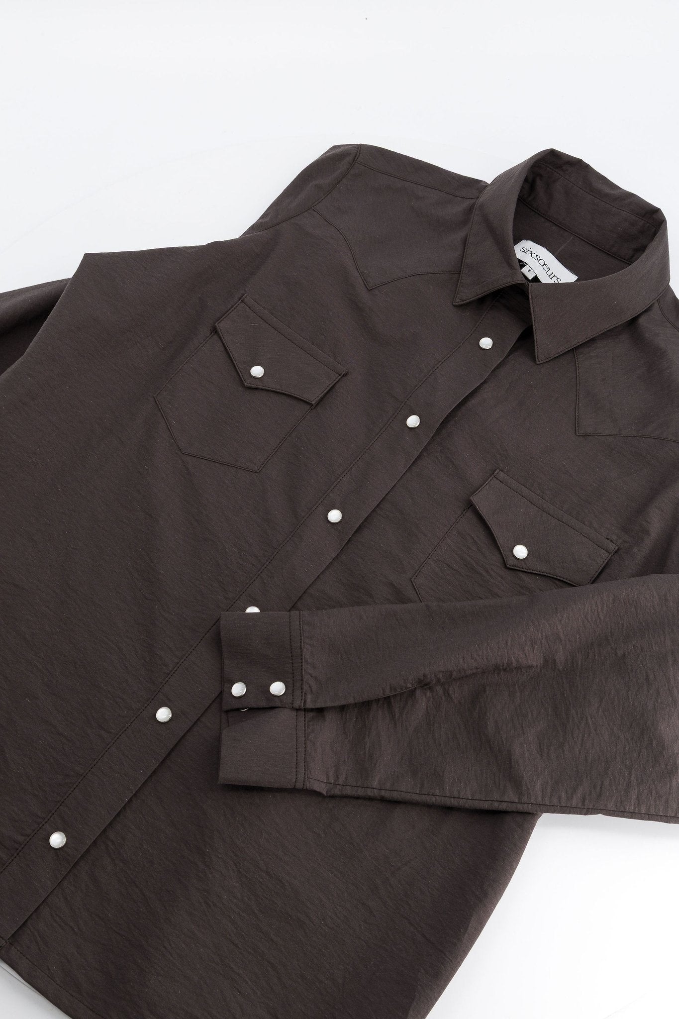 Chemise Thelma Anthracite - SIXSOEURS