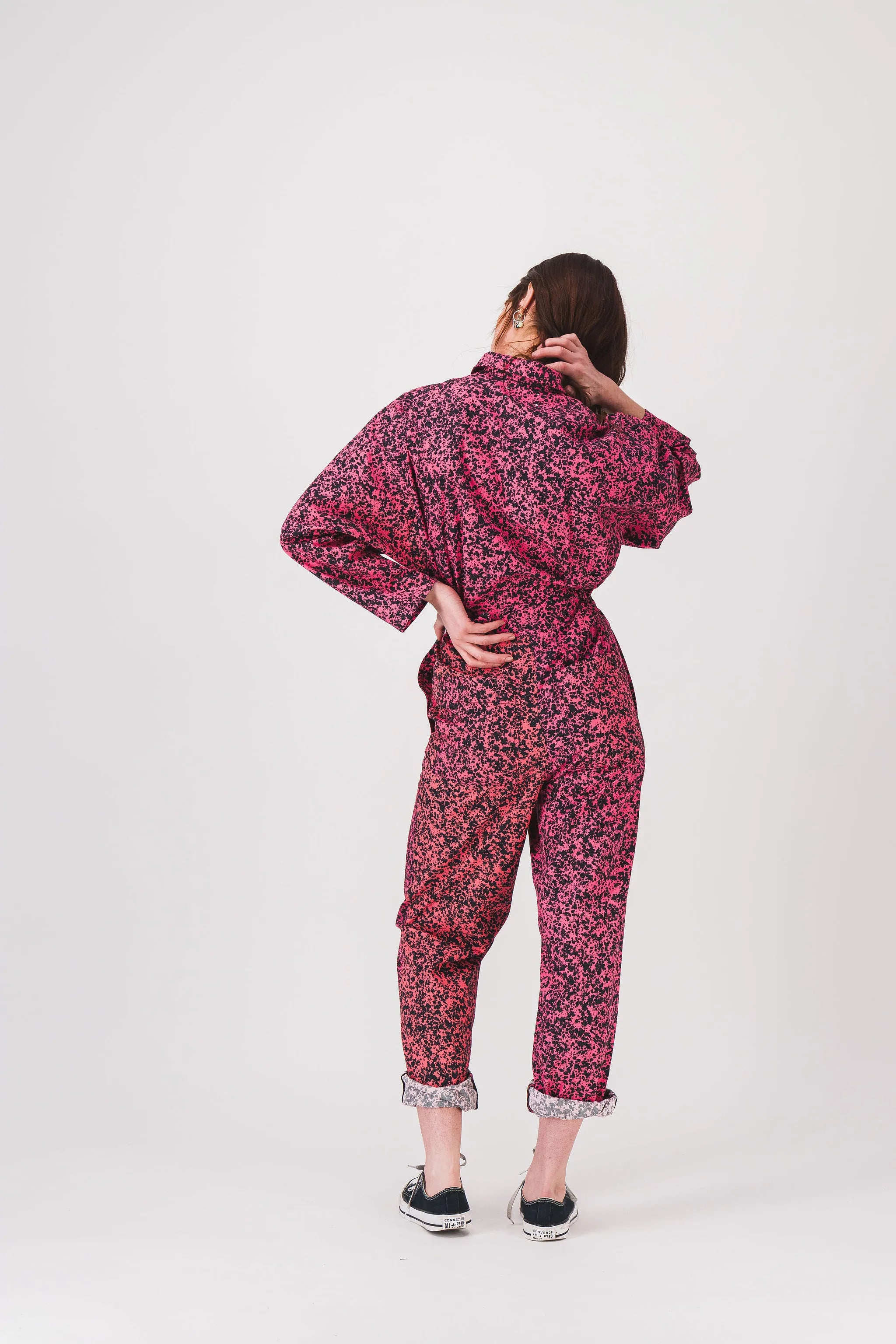 mono de vestir para mujer rojo y negro deedee mono pe25