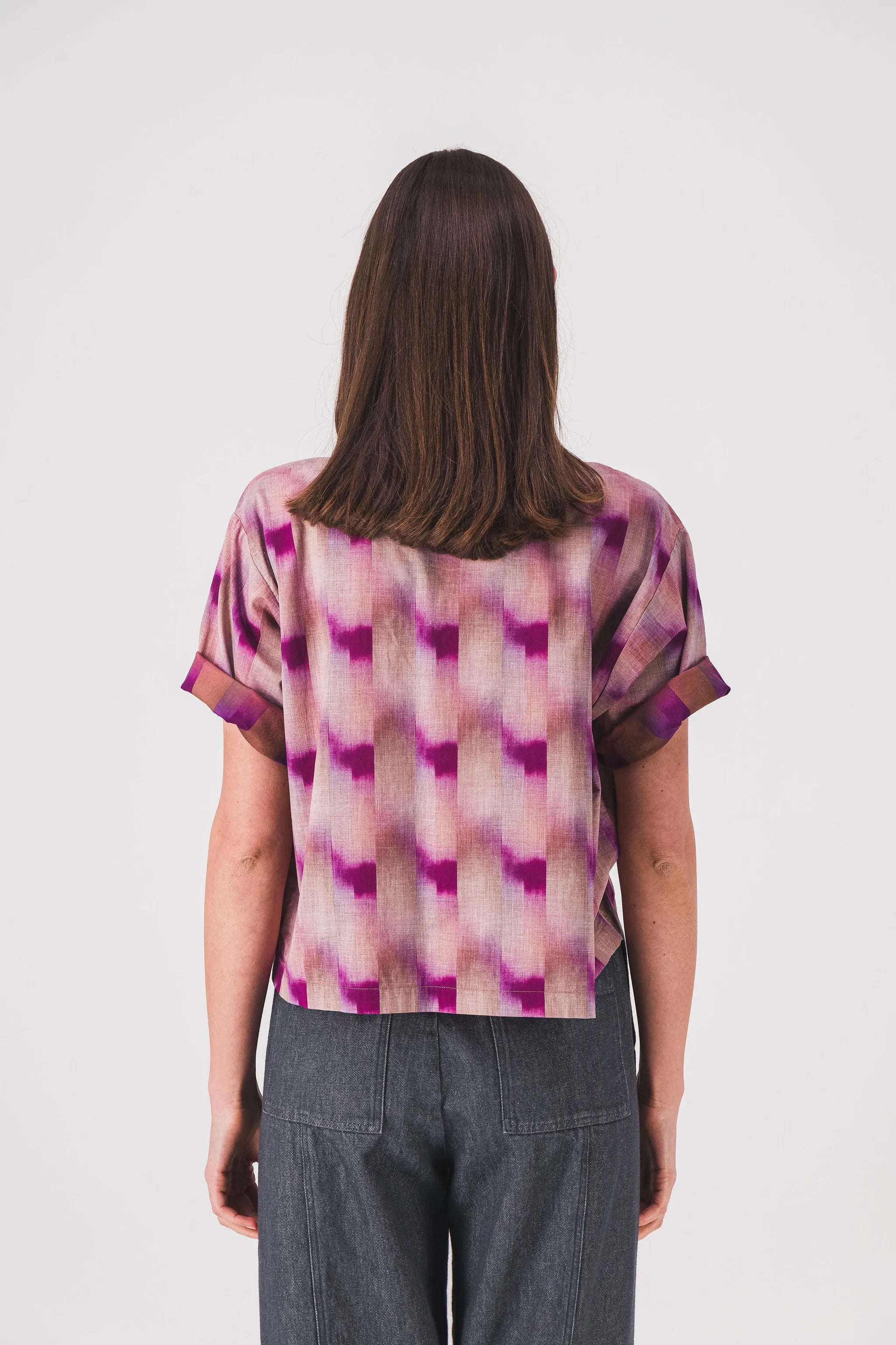 Top de mujer de manga corta con estampado nhoj pe25