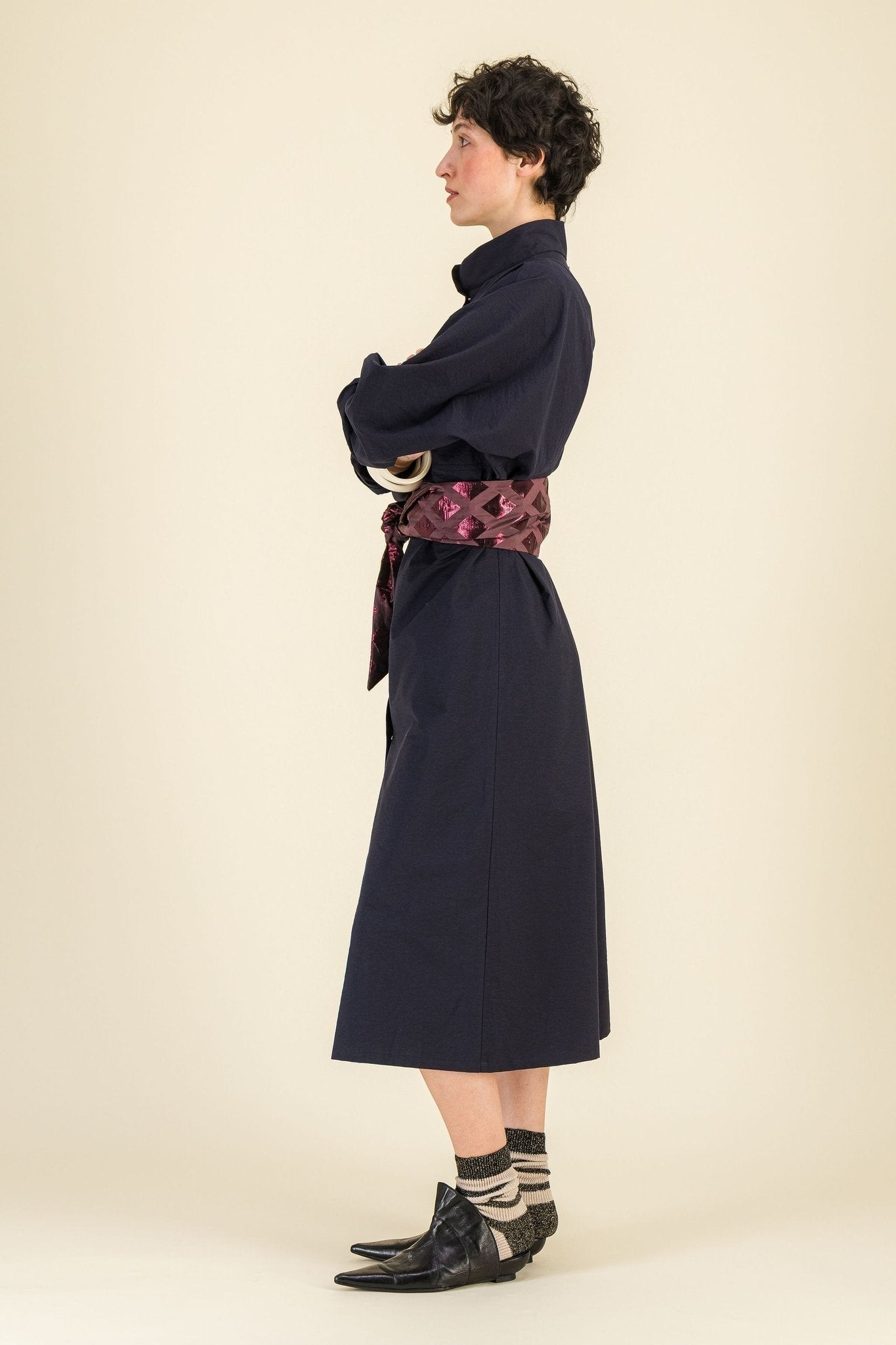 Robe longue droite femme Kamala - SIXSOEURS