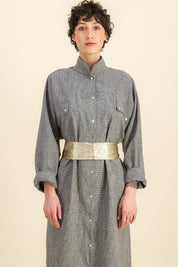 Robe Kamala Pied de Poule - SIXSOEURS