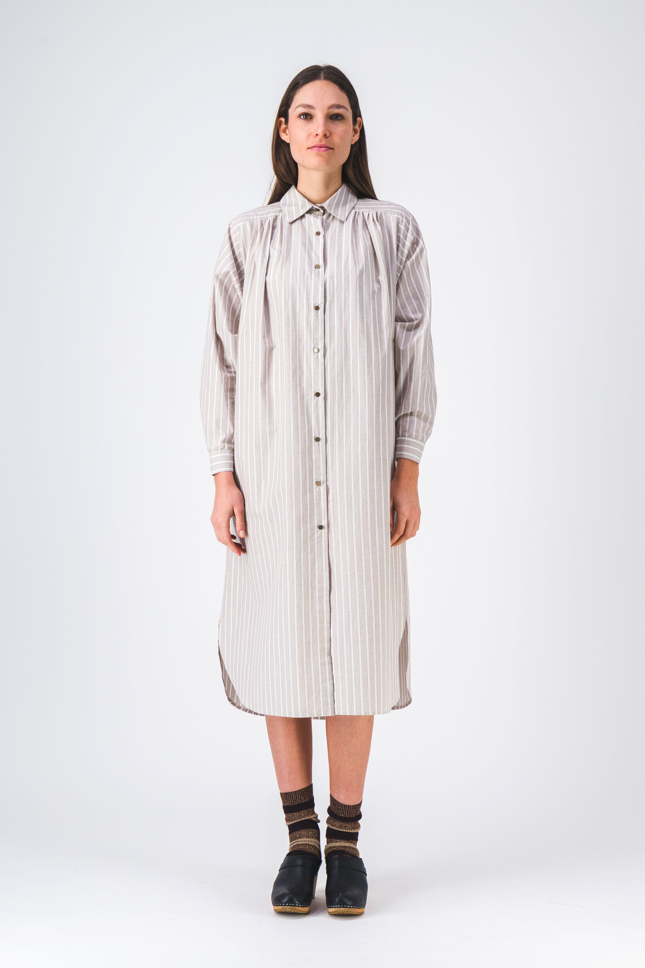 VESTIDO BEIGE ARENA