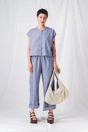 BOLSO DE MENSAJERO POLLY CRUDO