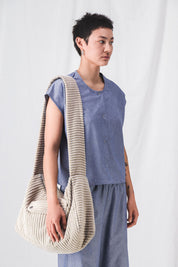 BOLSO DE MENSAJERO POLLY CRUDO