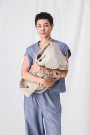 BOLSO DE MENSAJERO POLLY CRUDO