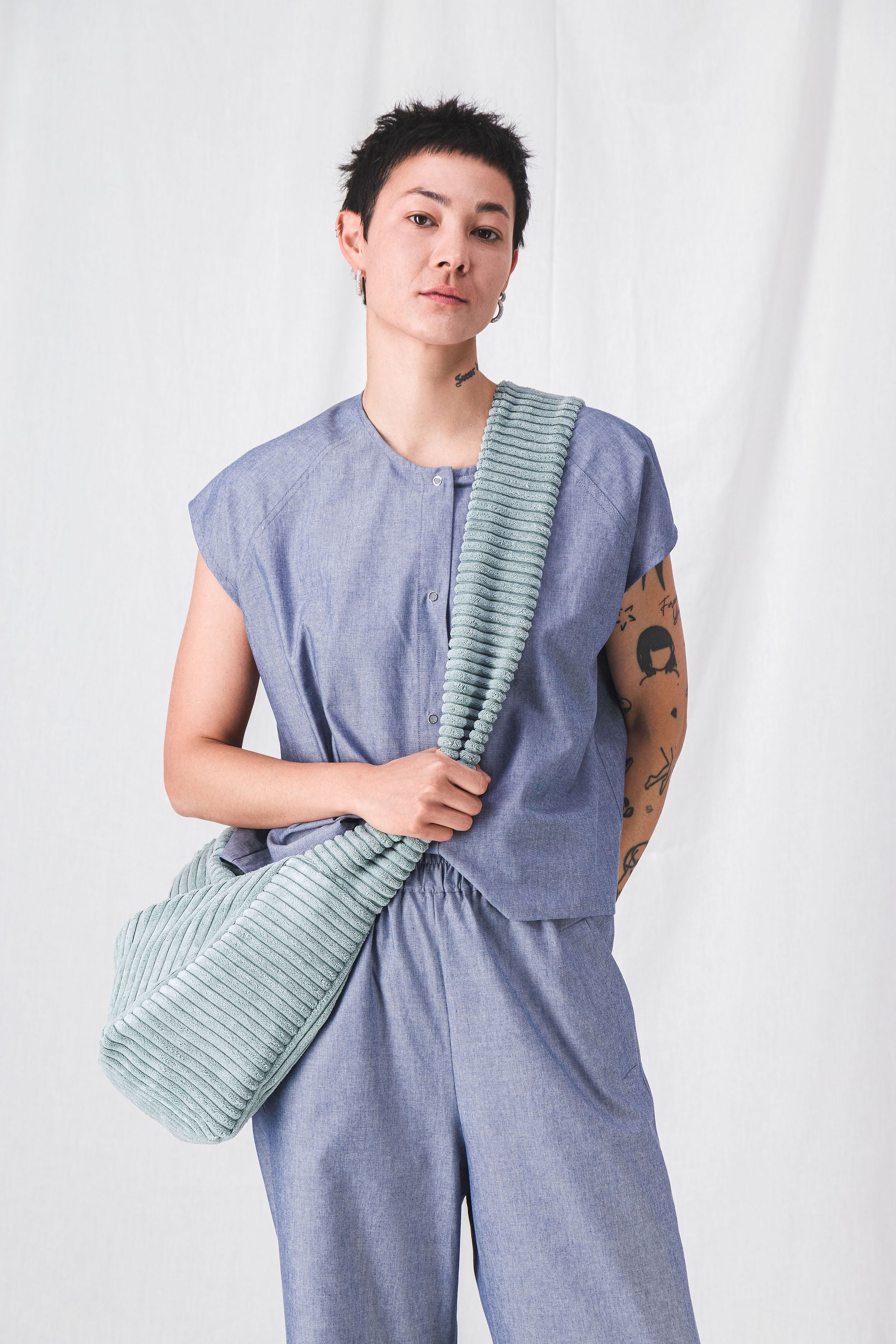 BOLSO DE MENSAJERO POLLY VERDE MAR