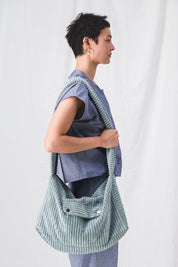 BOLSO DE MENSAJERO POLLY VERDE MAR