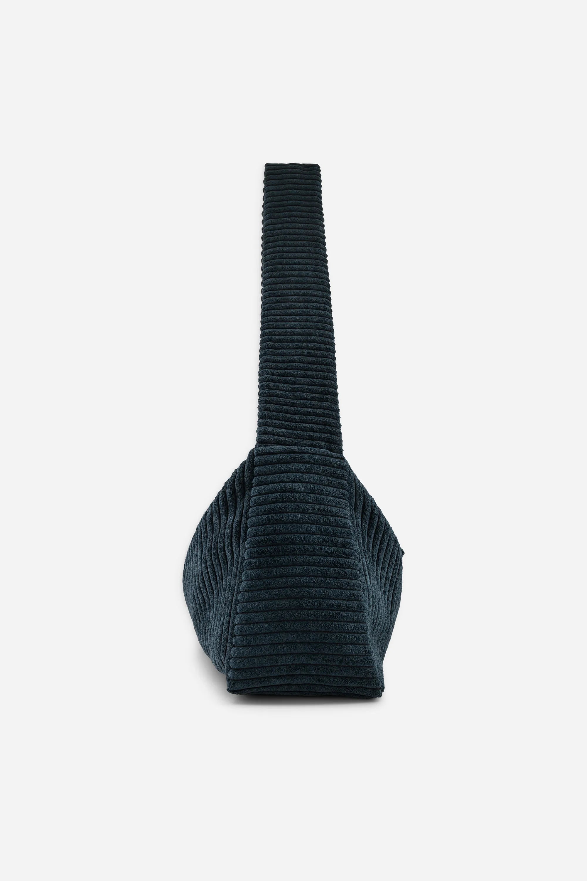 bolso de mano Polly de terciopelo azul marino para mujer, PE25