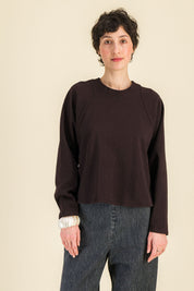 Camiseta Lise Manga Larga Higo