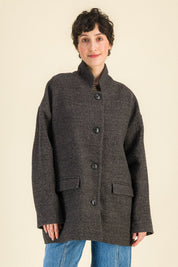 Veste Jean Taupe - SIXSOEURS